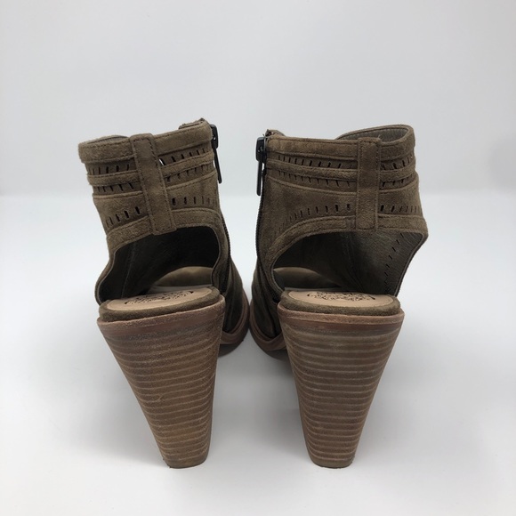 Vince Camuto Koral Perforated Open Toe Bootie - Picture 3 of 4